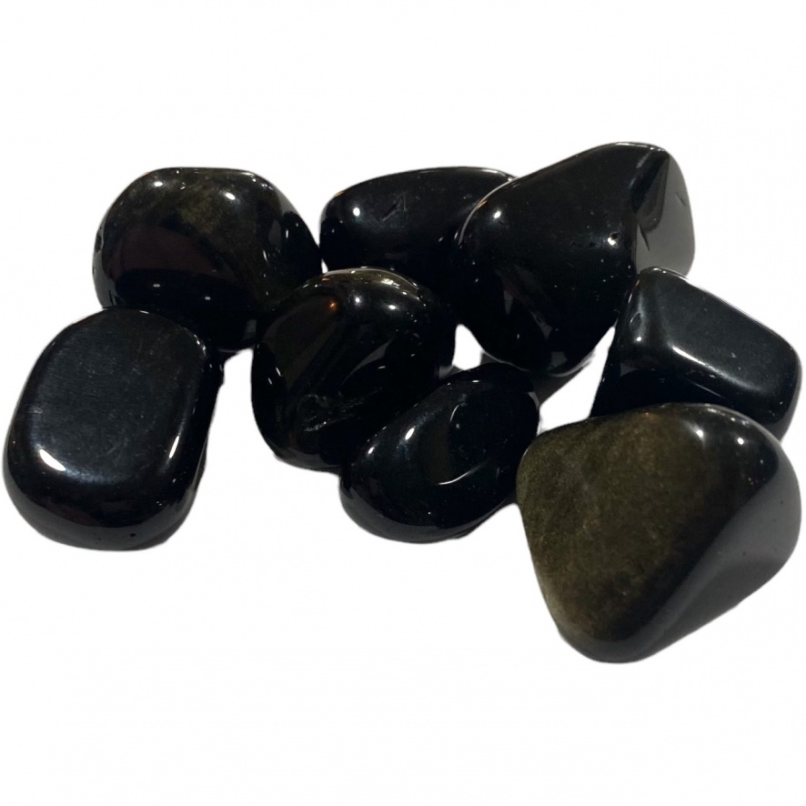 Obsidian - Gold Sheen - Tumblestone